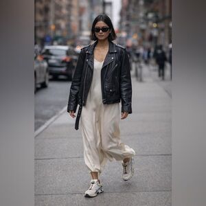 Vintage Wilsons Black Leather Jacket